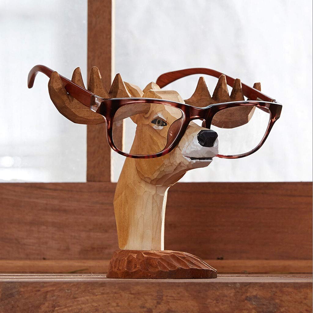 TOMYEUSSunglasses Display Creative Handmade Glasses Display Stand Counter Small Ornaments Sunglasses Display Stand Window Jewelry Display Stand Sunglasses Stand