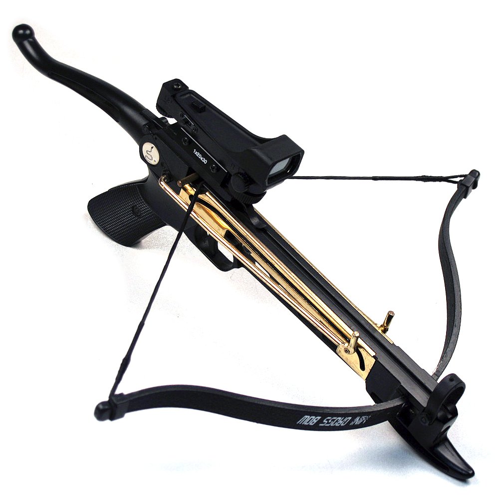 Cobra System Self Cocking Pistol Tactical Crossbow, 80-Pound