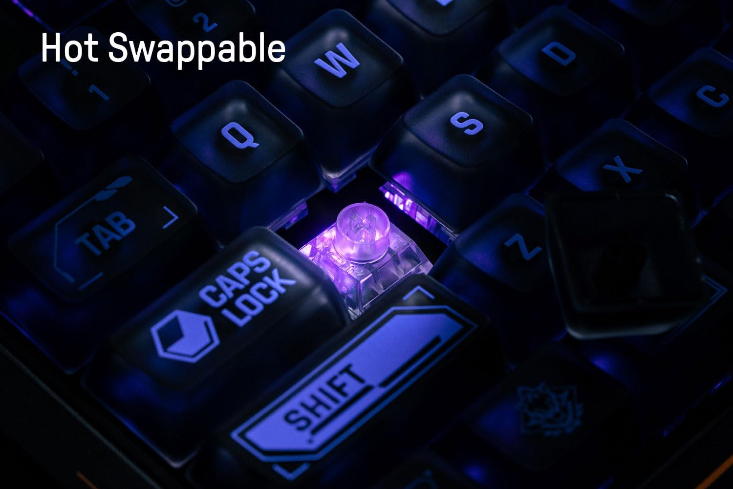 8BitDo 87 Keys Retro Mechanical Keyboard Bluetooth/2.4G/USB-C, RGB Backlight, Hot Swappable, Dual Super Programmable Buttons, Volume Knob for PC and Android - Mecha BREAK: PANTHER