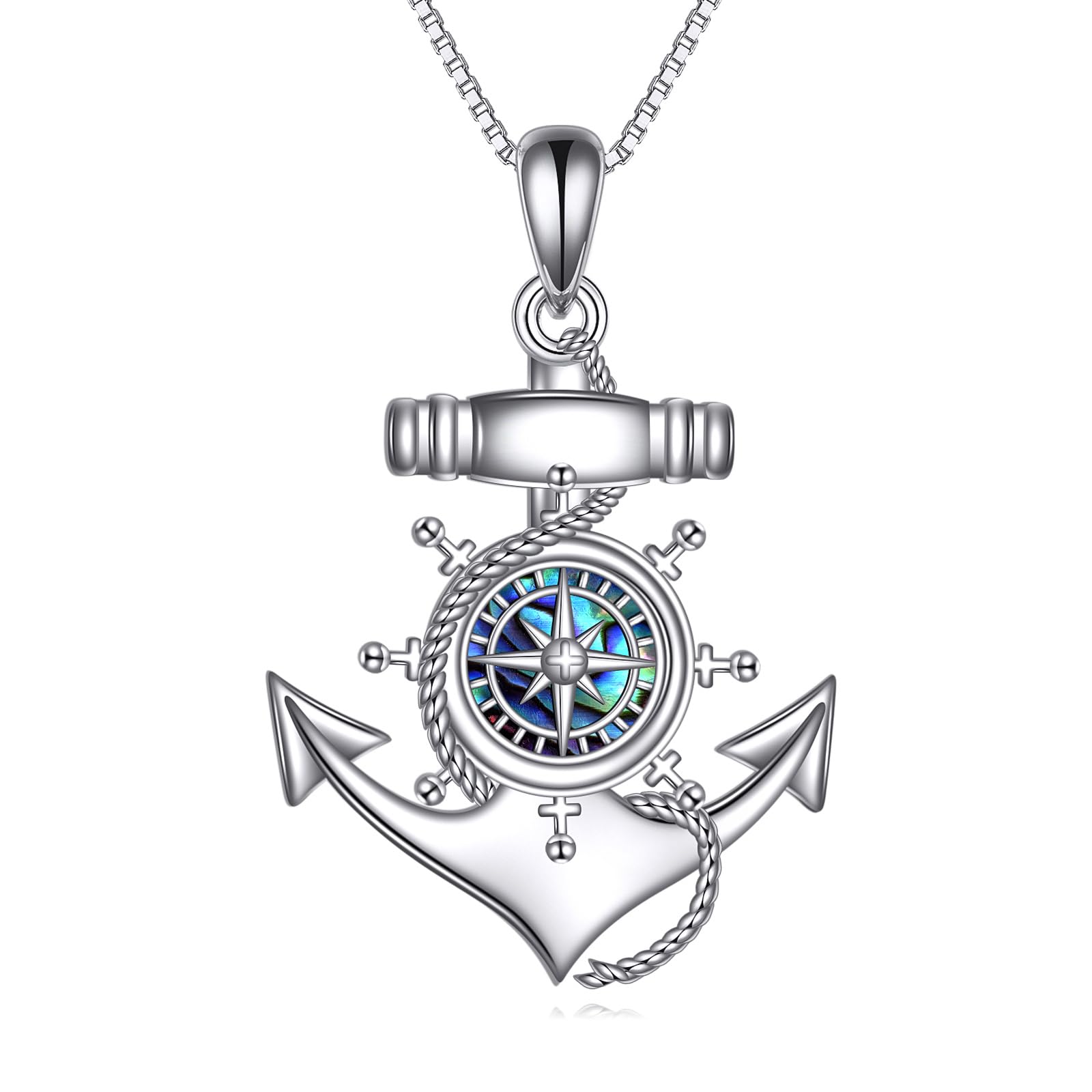 LWQQWL Animal Necklace for Women Necklace 925 Sterling Silver Ocean Theme Pendant Necklace Jewelry Gifts