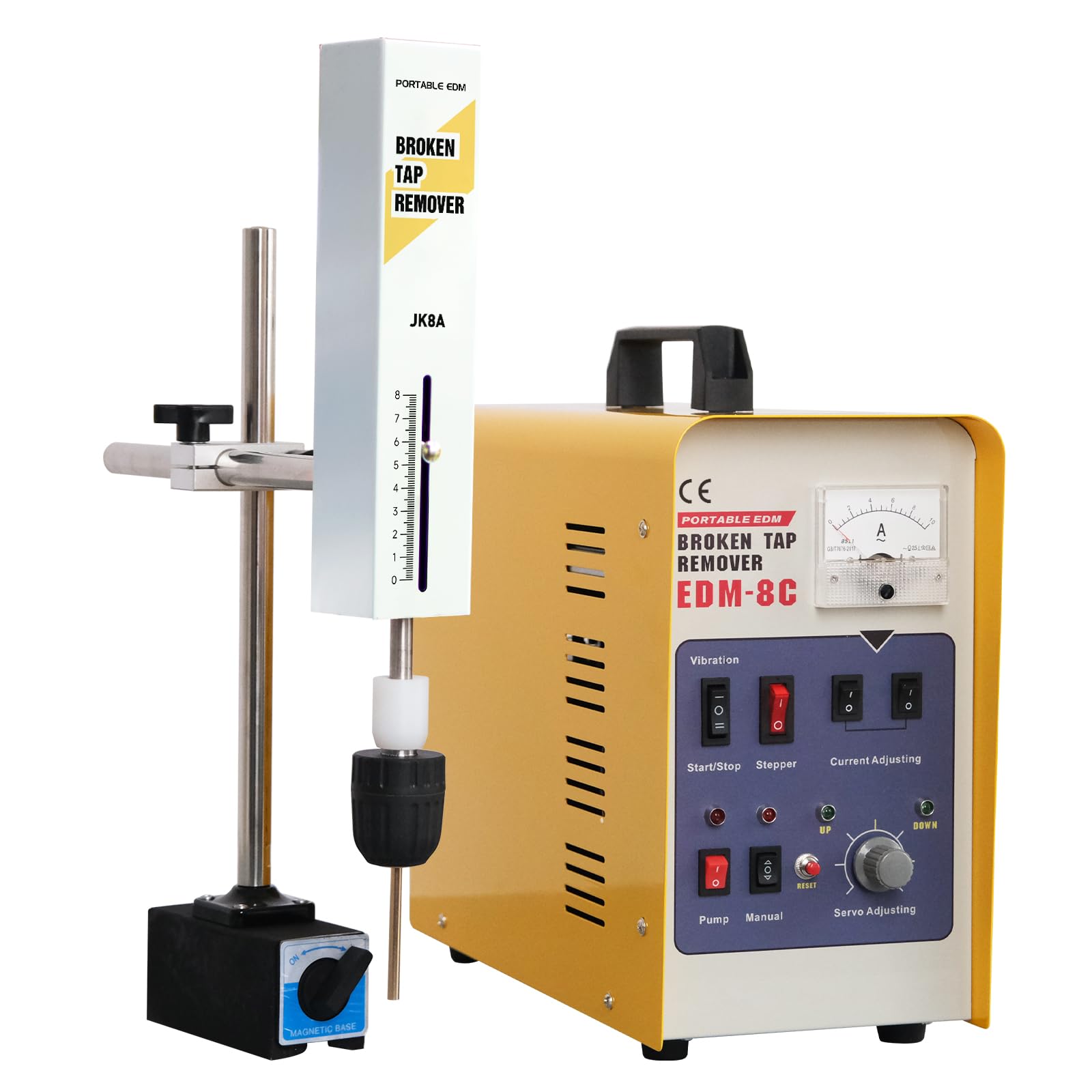 Máquina de electroerosión de extractor giratorio para electroerosión portátil (EDM-8C)