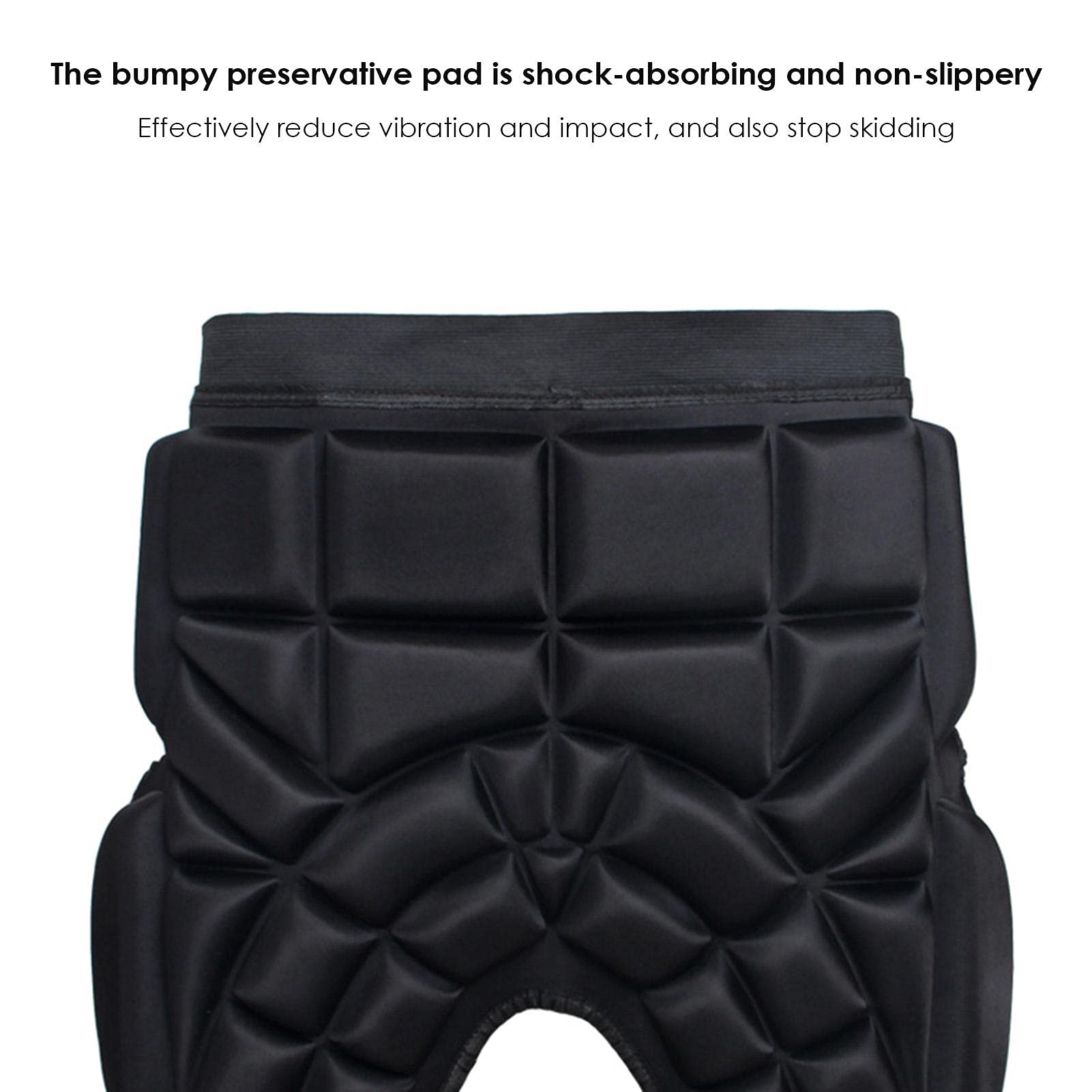 Short Protecteur Rembourré Sunnyushine – Protection Hanches Et Coccyx, 25 Mm, Pour Snowboard, Ski, Vélo