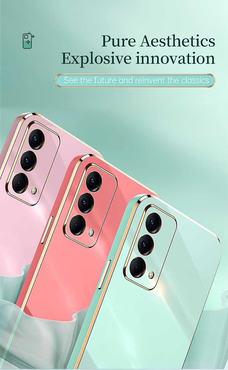 WEIOU Cover per Realme GT 2 Pro Case, Custodia in Morbida Silicone TPU