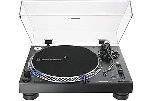 AT-LP140XP-BK Direct Drive Professional Turntable