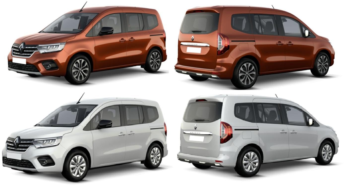 Lot de 4 pièces de rechange pour voiture, avec enjoliveurs KANGOO - CITAN - TOWNSTAR 16 pouces similaire mais non original sans logo