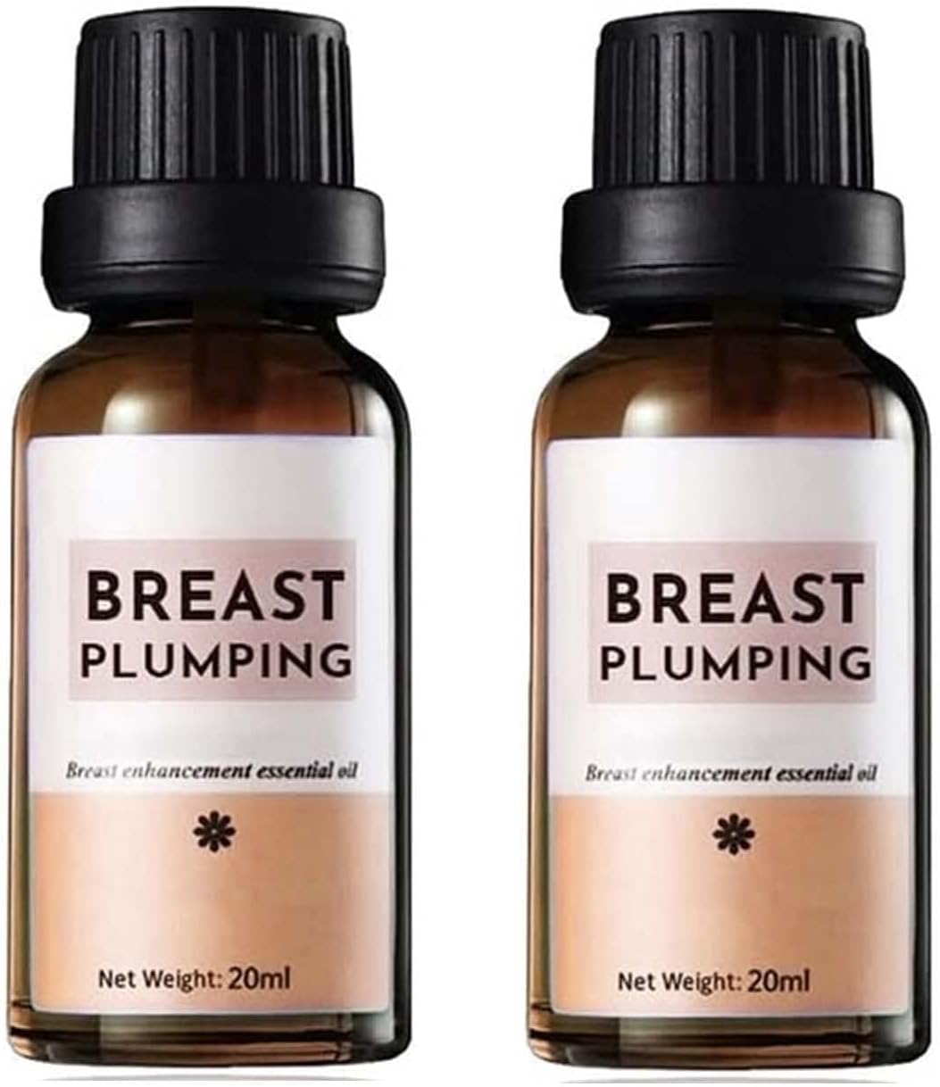 Herbal Bust Up Essential Oil, Natural Bust Firming Essential Oil, Breast Plumping Oil, Lift and Firm Bust Essential Oil, Curvy Beauty Bust Massage Oil (2pcs)
