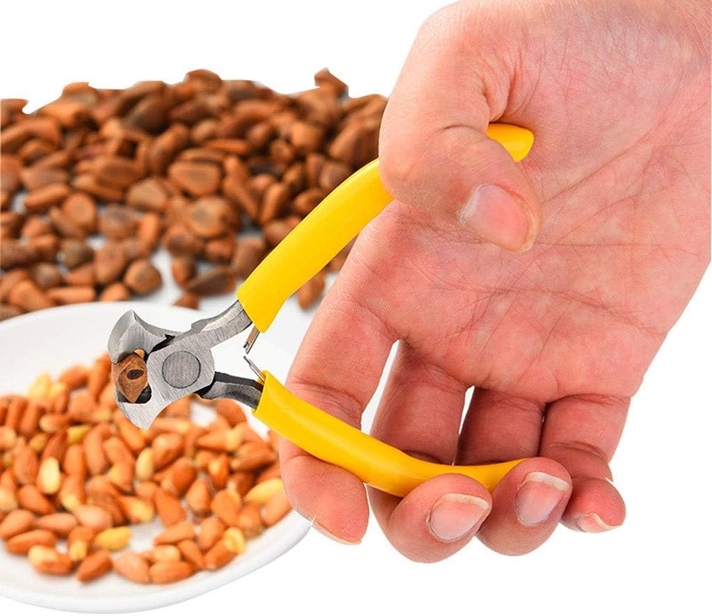 Nut Cracker/Plier Tool Pine Nut Pliers, Melon Seed Clamp, Opening Tool, Pine Nut Peeling Nut Pliers, Hardware Tools, Mini Hand Pliers,End Cutting Pliers Nutcracker/Cracker Opener
