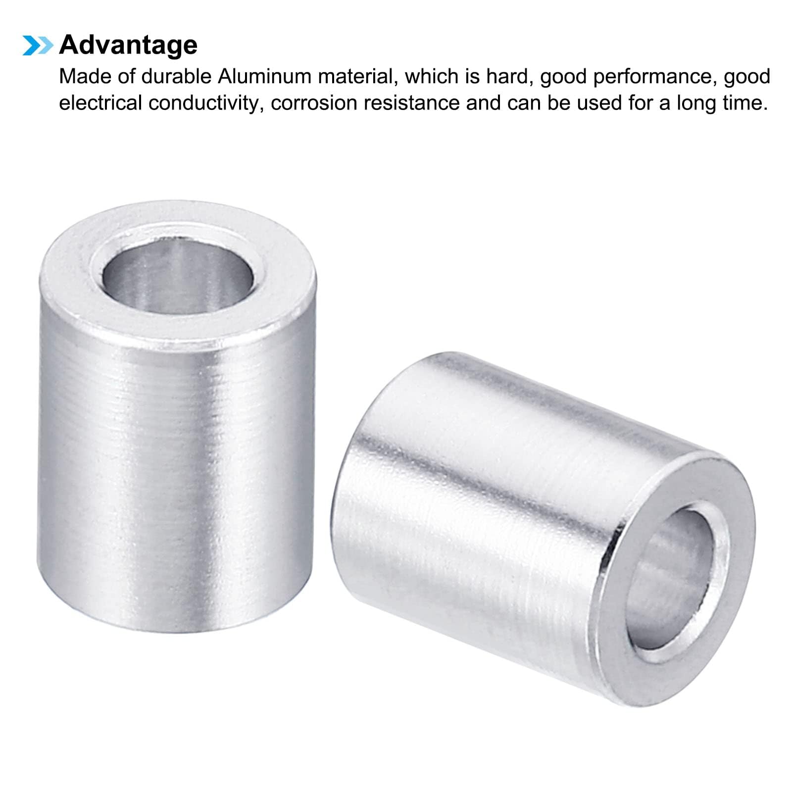 TA-VIGOR 20Pcs M4 Aluminum Spacer - Image 4