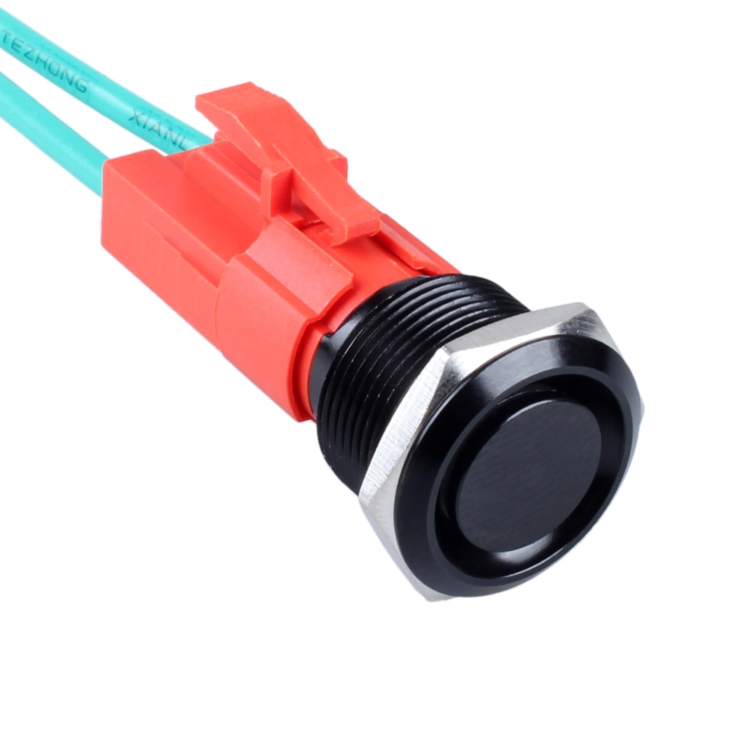 Snapklik.com : DMWD 19mm Heavy Duty Latching Metal Push Button Switch ...