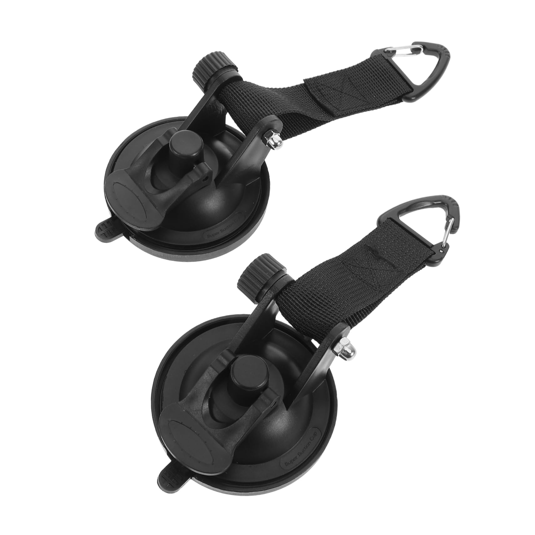 NULYLU Portable Camping Hooks Suction Cups 2 Pieces Tent Sucker Hooks for Roof Rack Rv Shelter Boat Tent Tenting