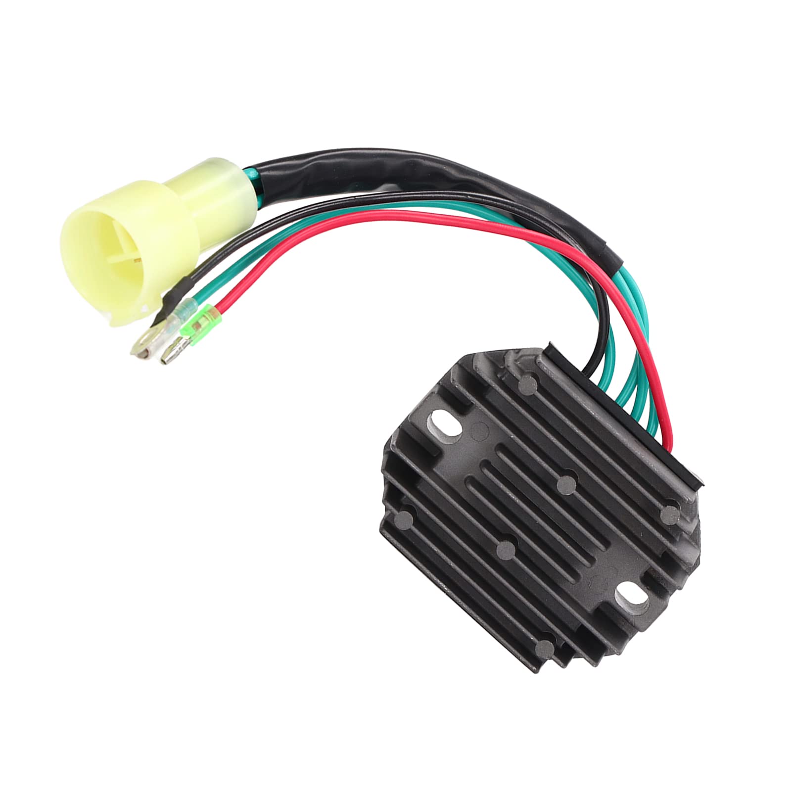 Motocyklowy prostownik regulator napięcia 62Y819600000, 12 V, stop aluminium, zamiennik do 4-suwowych silników zaburtowych 50 KM od 1995 do 2007
