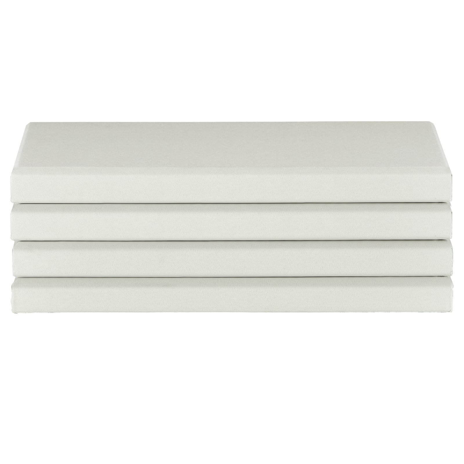 VEVOR Paneles Acústicos de Fibra de Vidrio, Paneles de Absorción de Sonido, Insonorizados Autoadhesivos, para Estudios, Oficinas, Cine en Casa, Salas de Reuniones, Beige, 600 x 300 x 50 mm, 4 uds