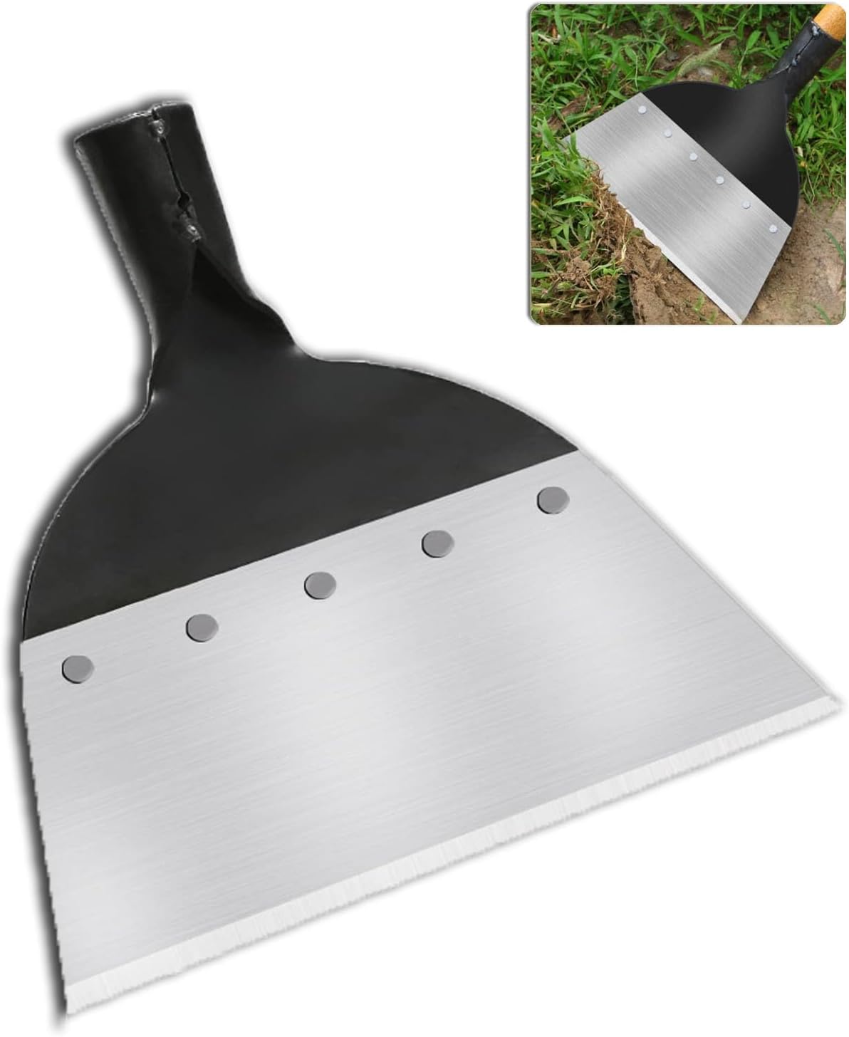 Multifunktionale Garten Reinigungsschaufel - Flache Schaufel Aus Kohlenstoffstahl