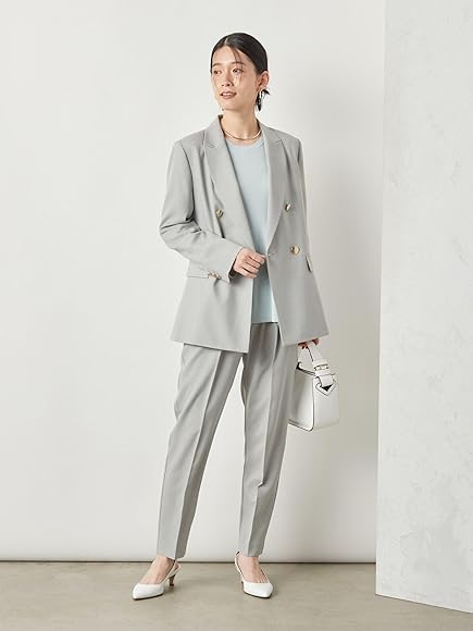 NOLLEY'S sophit ウォッシャブルライトダブルブレストジャケット NOLLEY'S Sophi（ノーリーズソフィ）の「《セットアップ対応