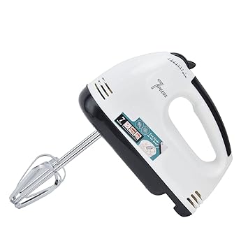 EU Plug 220V, Baking Mixer Egg Beater Powerful Function with 4 Stirring Heads for Cheesecake for Home for