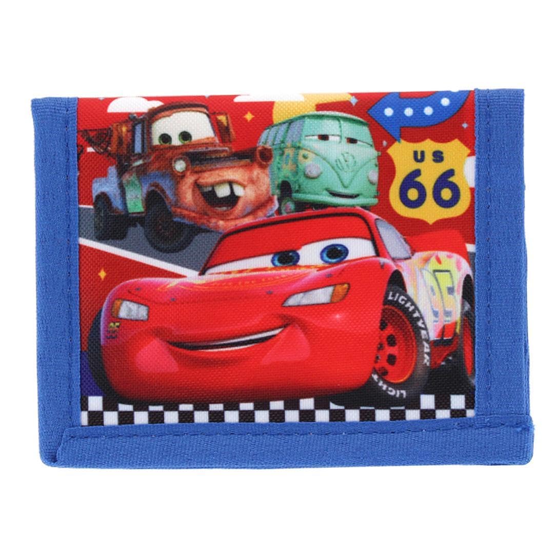 Ruz Little Boy Bifold Wallet With Zippered Pocket (Cars)