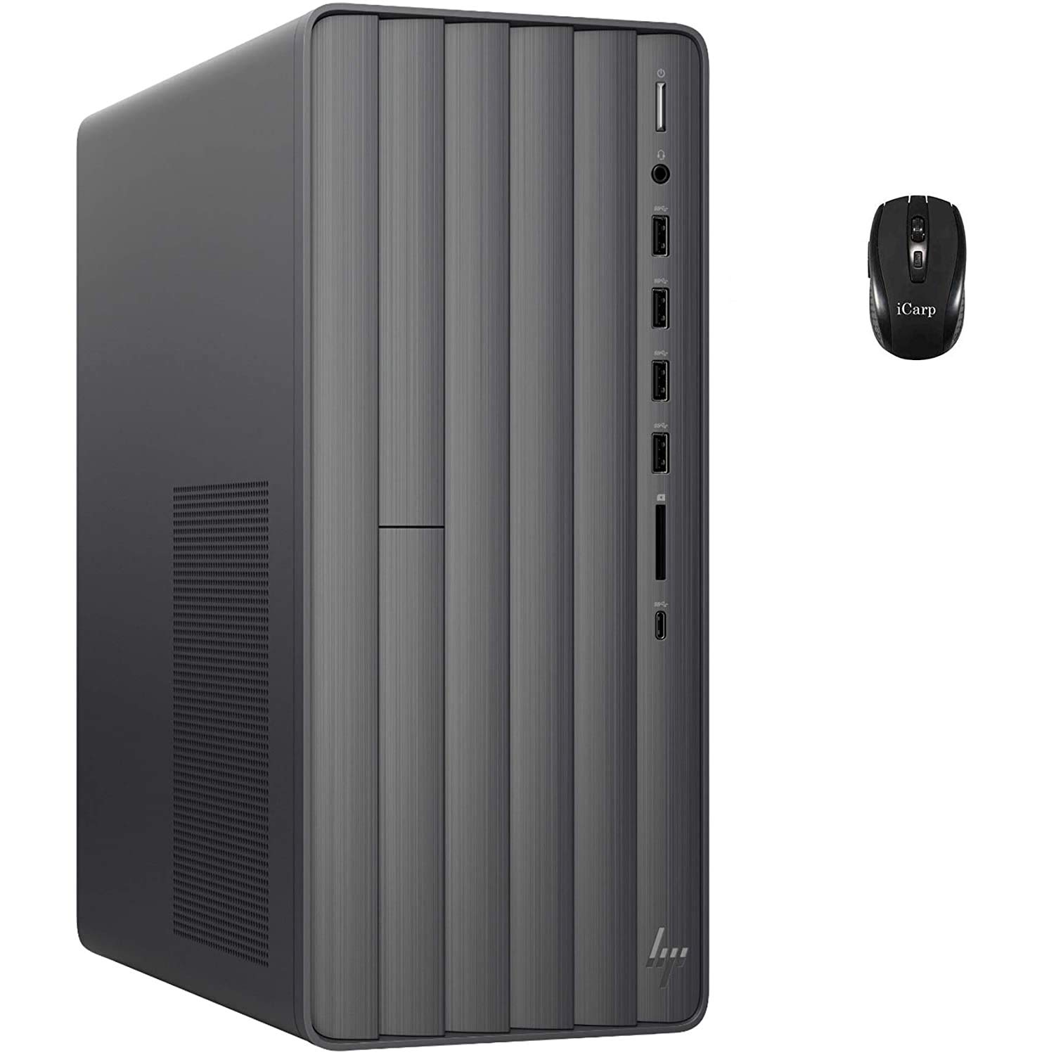 2020 Latest HP Envy Desktop High Performance Entertainment Computer 8th Gen Intel Hexa-Core i7-8700 up to 4.6GHz 32GB DDR4 1TB SSD WiFi Bluetooth Type-C DVD-RW Win 10 + Wireless Mouse