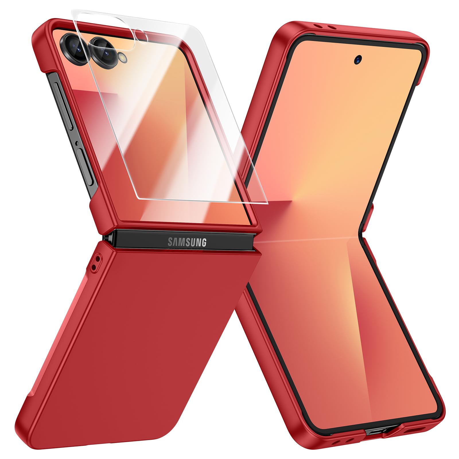 Protection Galaxy Z Flip 7 5G antichoc coque dure PC rigide 2025 - 8