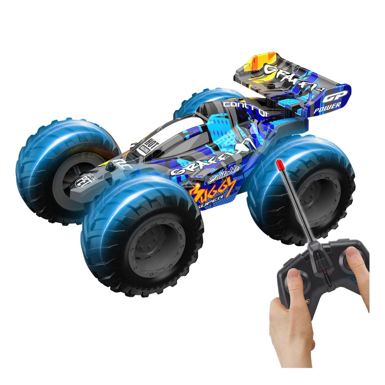 Spectron RC Buggy Graffity 1:24, auto telecomandata giocattolo per bambini.