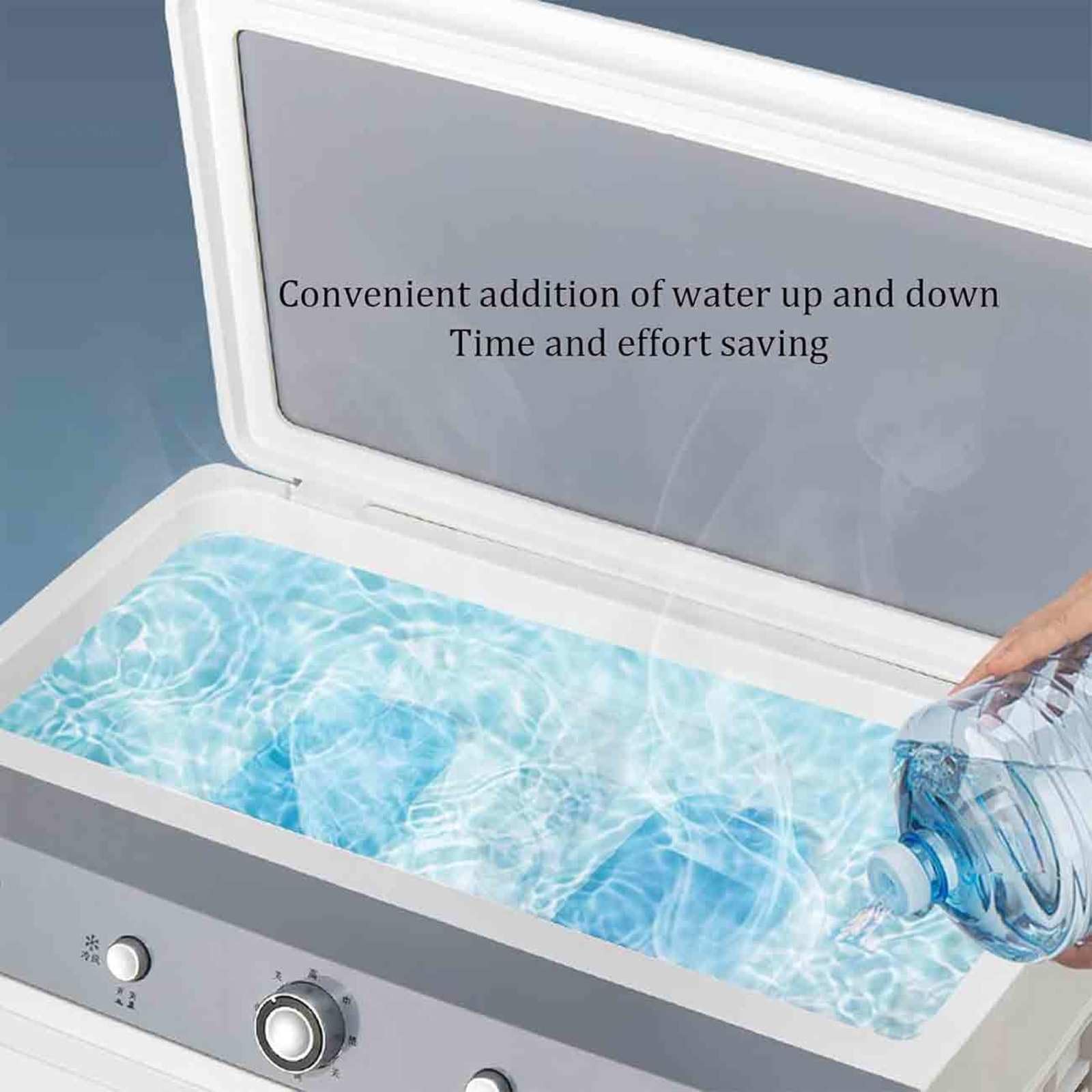 Aire Acondicionado Portatil, 3 Velocidades,Tanque de 35L,3 en 1 Climatizadores Portátiles Temporizador 7.5H,Oscilación Para El Hogar Y La Oficina