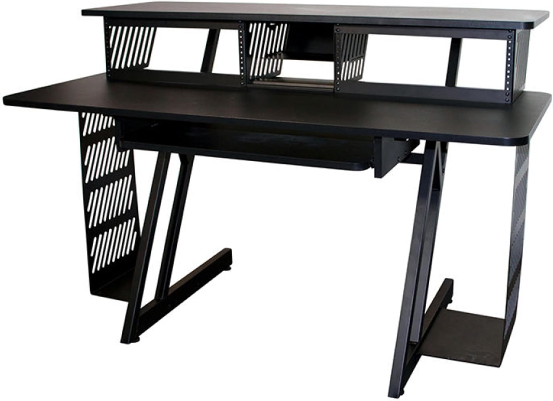 On-Stage WS7700B Large Studio Workstation, Black