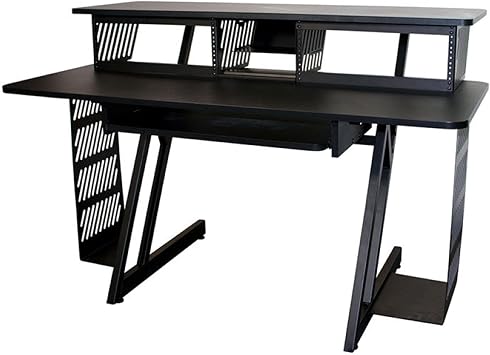 On-Stage WS7700B Large Studio Workstation, Black