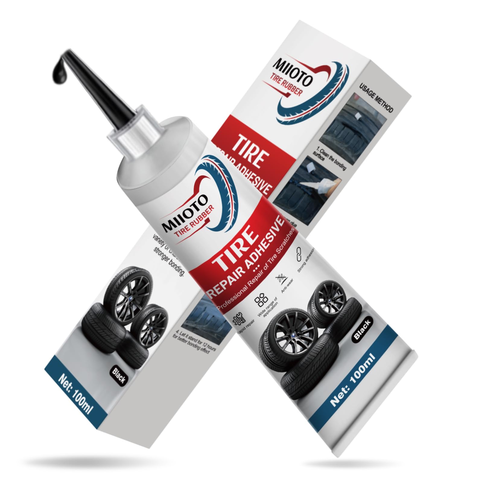 Kit Per Riparazione Pneumatici A Fungo, 6 Mm - 24 Pezzi - Foto 14