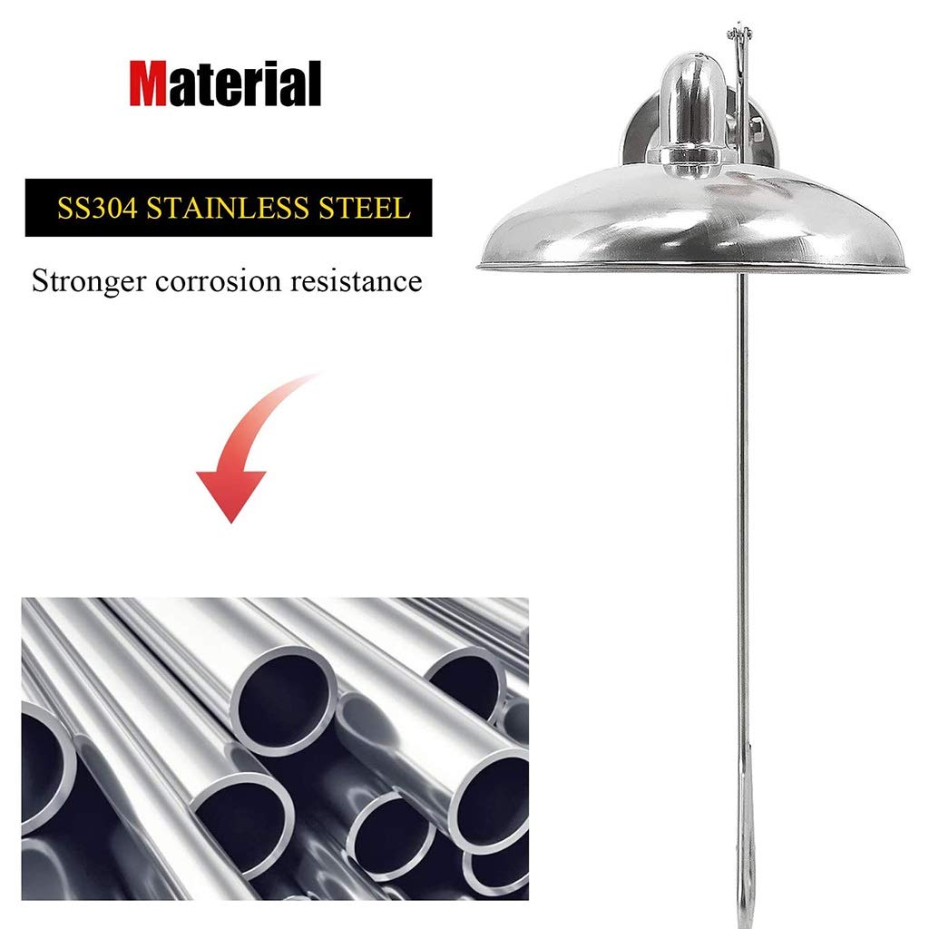 Sistema de ducha de emergencia con rociador, ducha de pared de acero inoxidable,ducha de emergencia con rociador, ducha de pared de acero inoxidable, fácil de usar, equipo de limpieza seguro