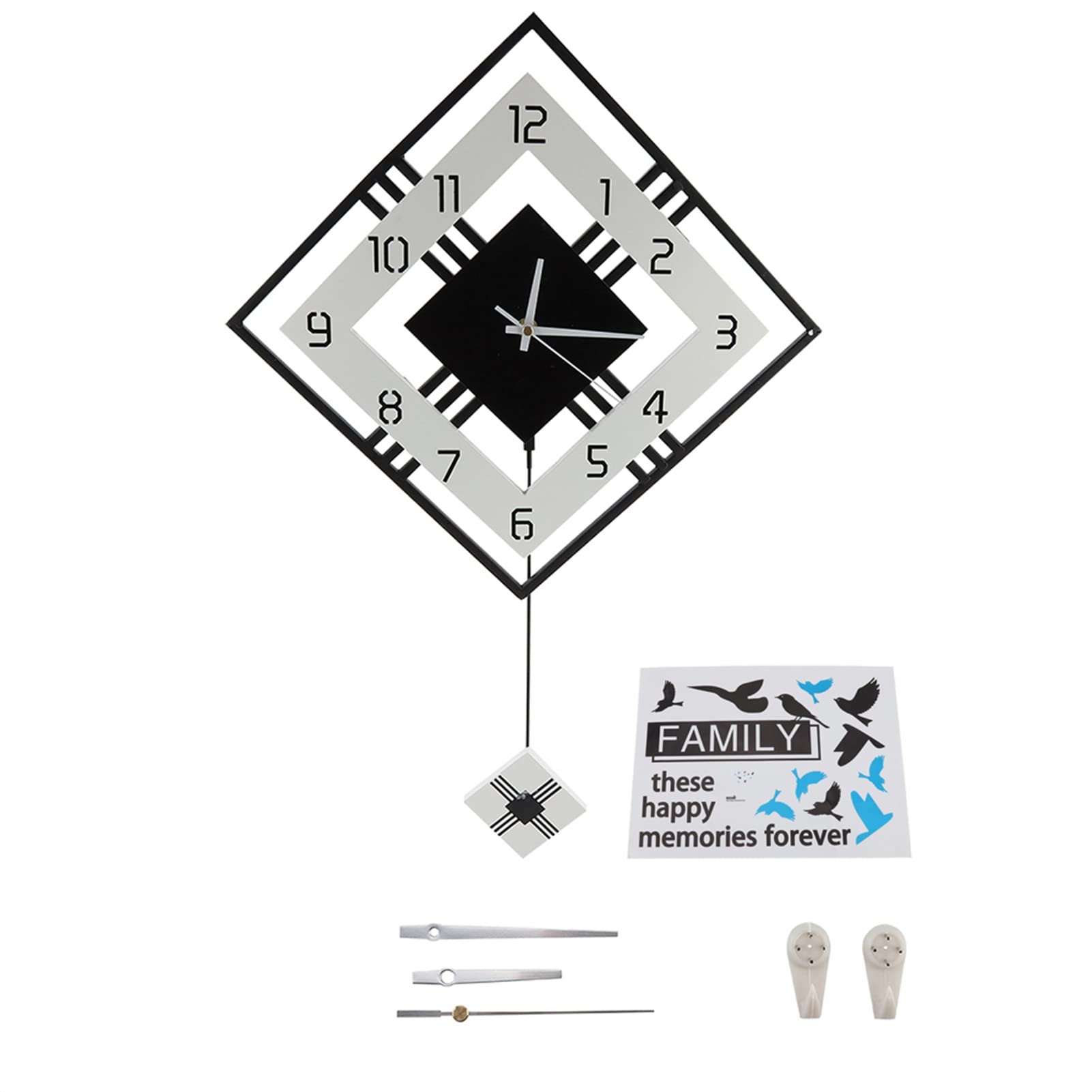 Horloge murale pendule silencieuse pour sublimer la décoration de votre maison