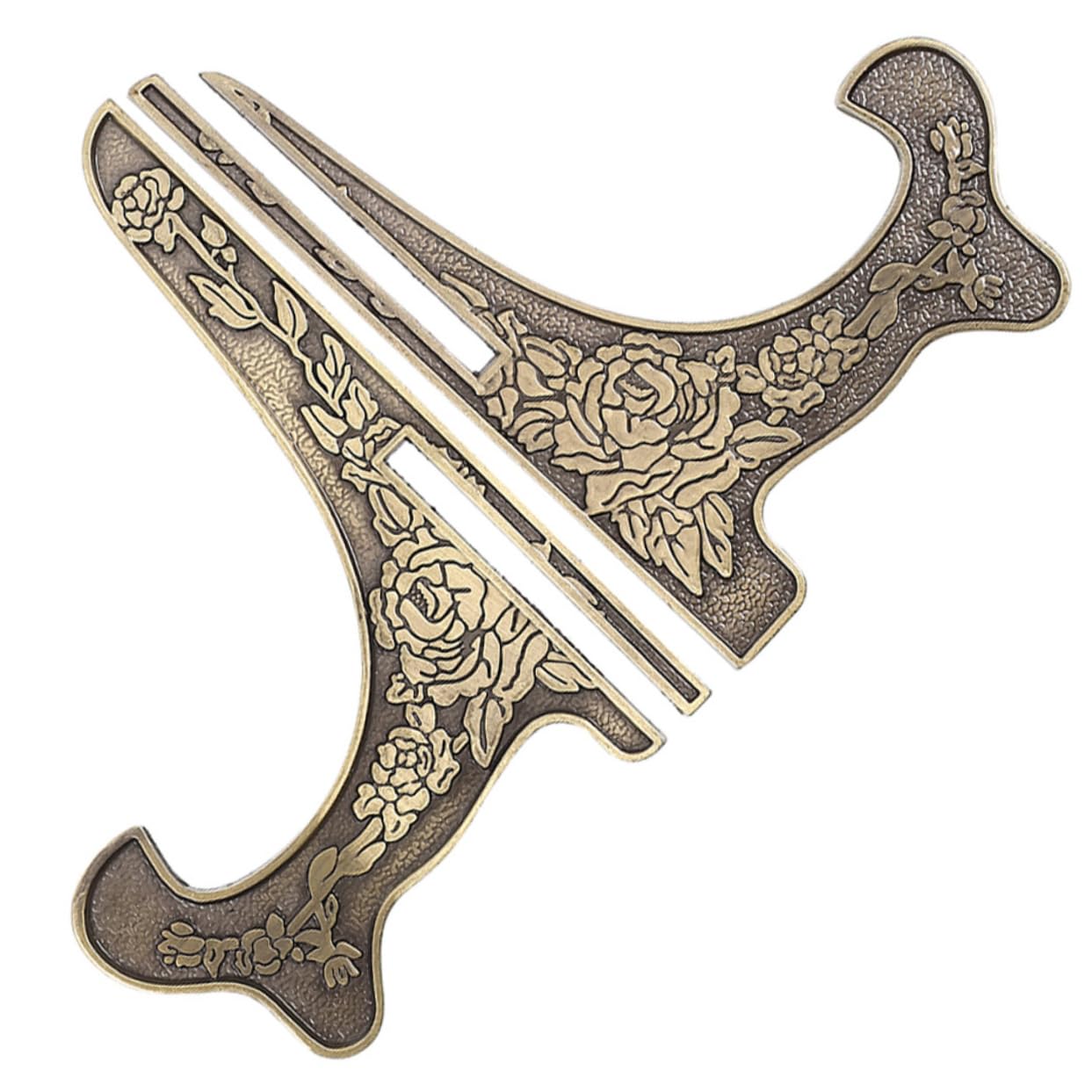 BESPORTBLE 2 Stück Medaillenhalter Bildhalter Ornament-Ausstellungsständer Bilderrahmen-Halter Ständer Praktischer Plattenhalter Laufender Medaillenaufhänger