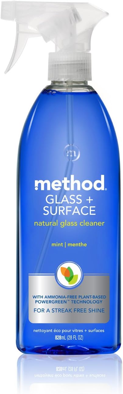 Method Glass and Surface Cleaner, Mint, 28 Ounce (Pack of 4)