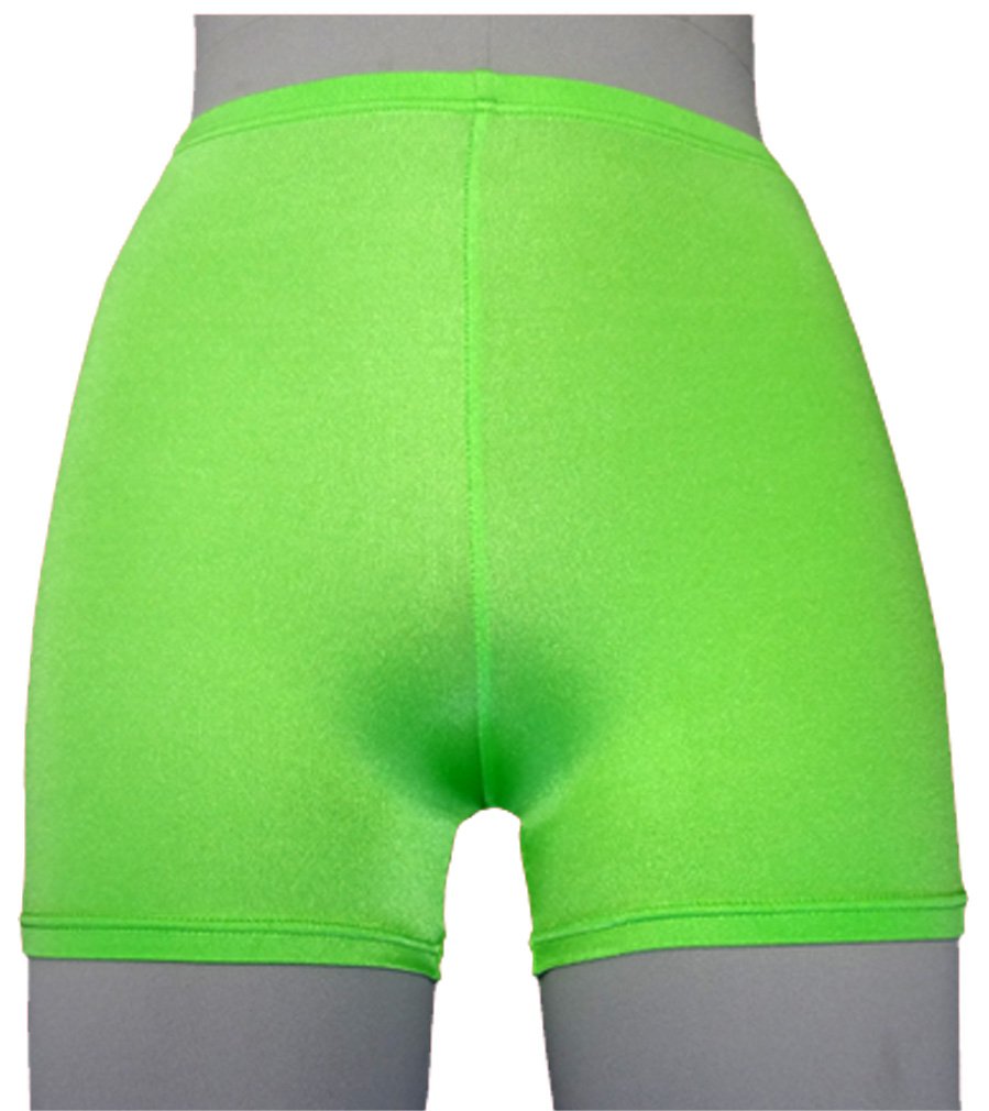 Amazon.co.jp: 一分丈スパッツ ボーイレッグパンツ グリーン (M