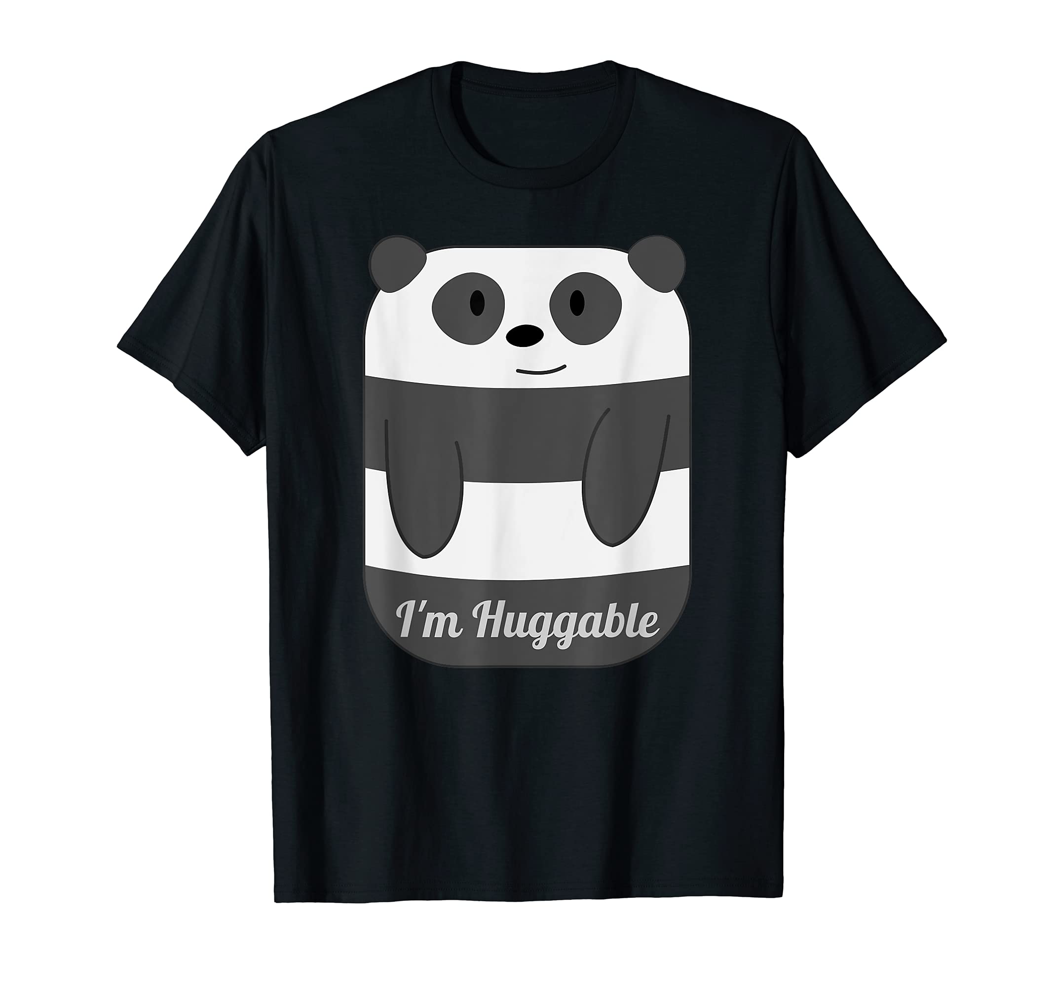 Adorable I'm Huggable Panda T-Shirt