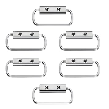 Rawk 101-Chest Stainless Steel 3-Inch Drawer Kadi Pull Handle and Bed Storage Box Pull KADI, Cabinet Drawer Pull Handle (3-Inch,Silver, Pack of 6)