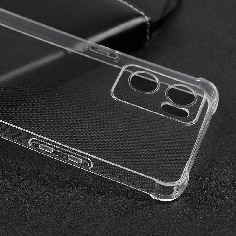 Image of Bumper || Transparent || Edge to Edge Protection Back case Cover for Oneplus Nord CE 2 5G - Transparent