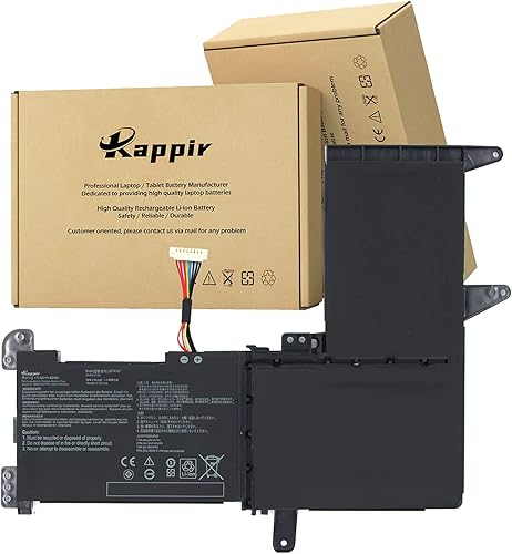 B31N1637 - Batería de repuesto para portátil Asus VivoBook X510 X510U X510UQ X510UA X510UAR X510UF VivoBook S15 S510U S510UF S510UQ S510UR S510UA