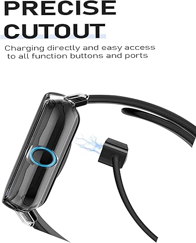 Vista 4 de Funda compatible con SKG V7 Pro, Lamshaw Hard PC Case con protector de pantalla compatible con SKG V7 Pro/ENOMIR, Aeac, ENGERWALL, Konitee, DECWIN