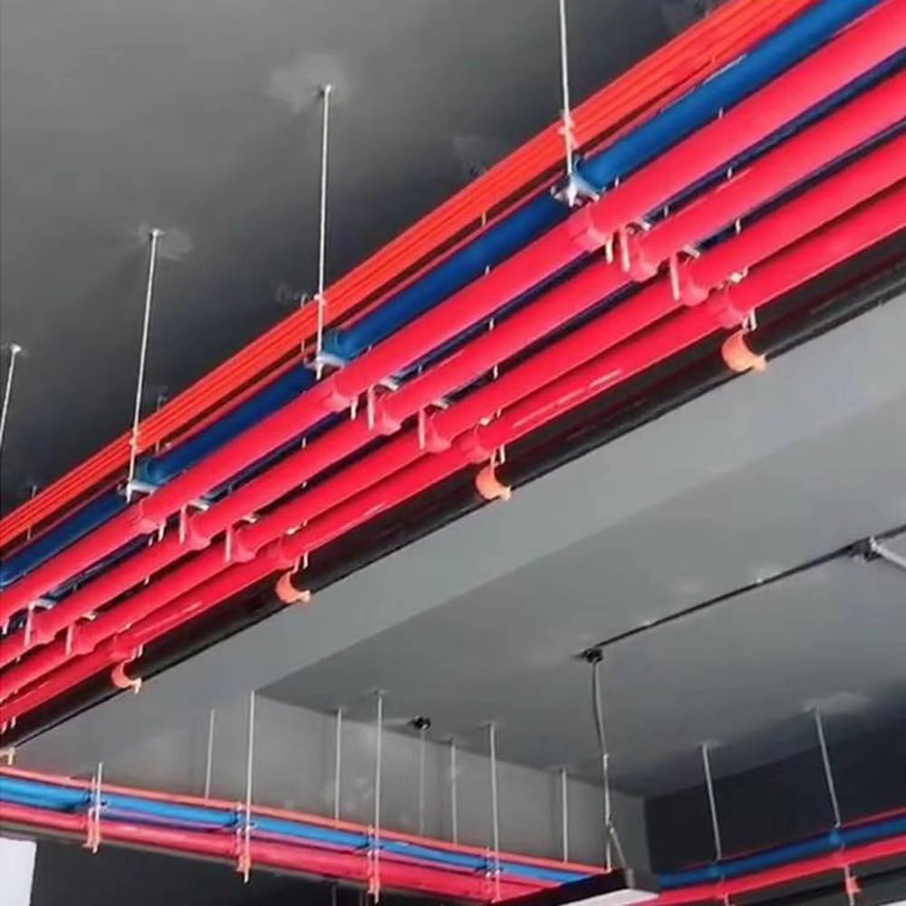 tubo isolante in schiuma, Coperture isolanti for tubi in schiuma for aria condizionata e(Red,20mmx15mmx2m)