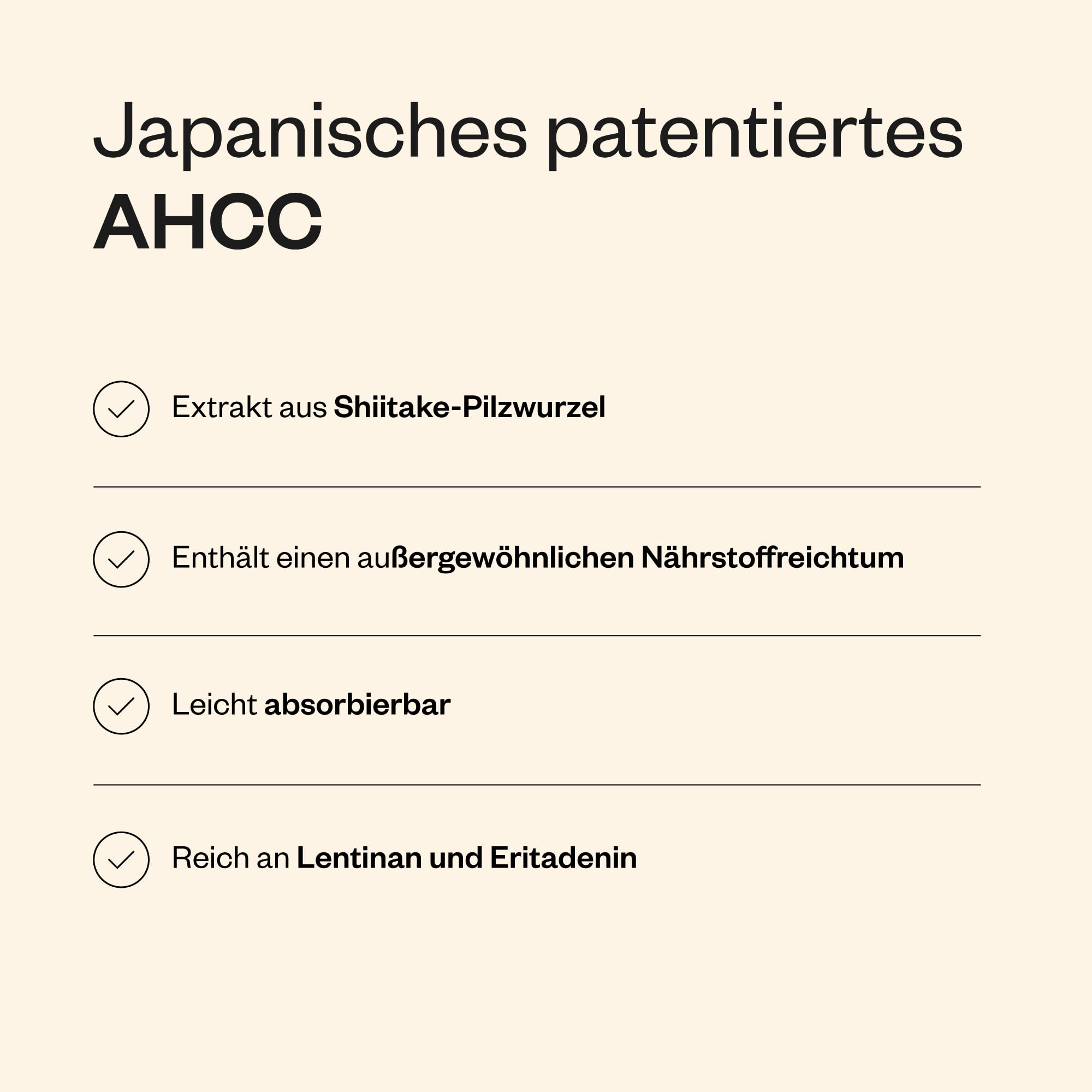 Shiitake (AHCC) - Stärkt das Immunsystem - Shiitake Mycelium Extrakt (Lentinus edodes) - Glutenfrei - Vegan - GVO-frei - Supersmart | Shiitake Mycelium Extrakt (Lentinus edodes) - GVO-frei