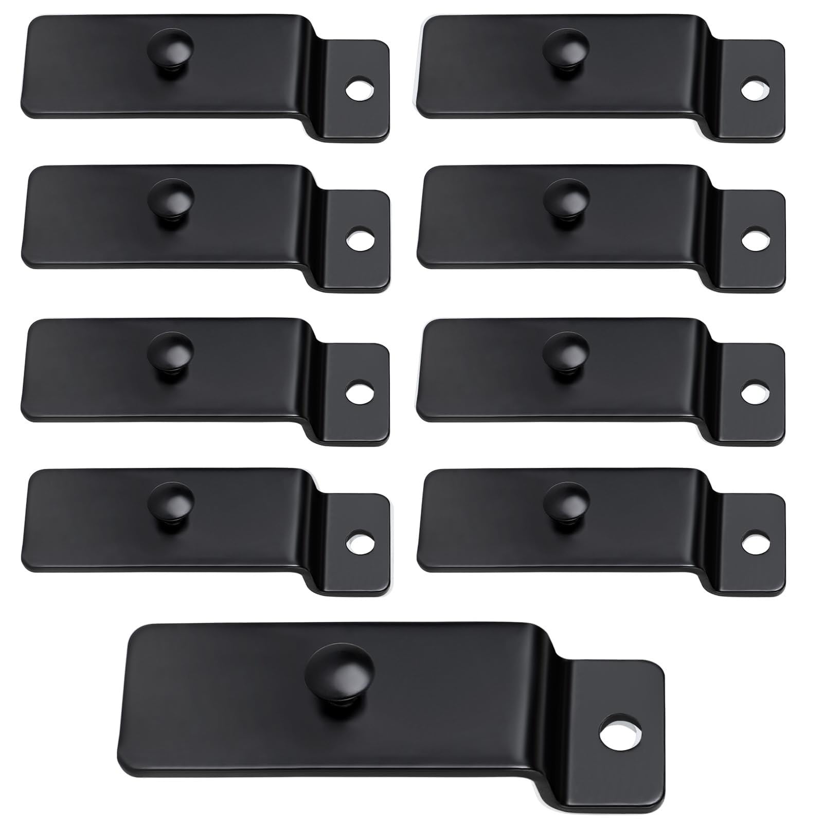 Zxfdsfdbnm 10Pcs Space Saving Metal Hooks Stainless Steel Picture Display Hooks Hangers for Photo Frame Painting Space Saving Wall Organizers