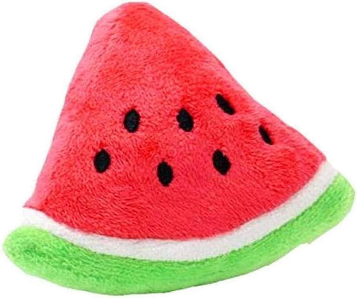 Junfamilee Pet Toy Chew Squeaker Squeaky Plush Cotton Triangle Ball Watermelon Sound Toys Puppies Small Dogs Useful and Deft, Dog Squeak Toys