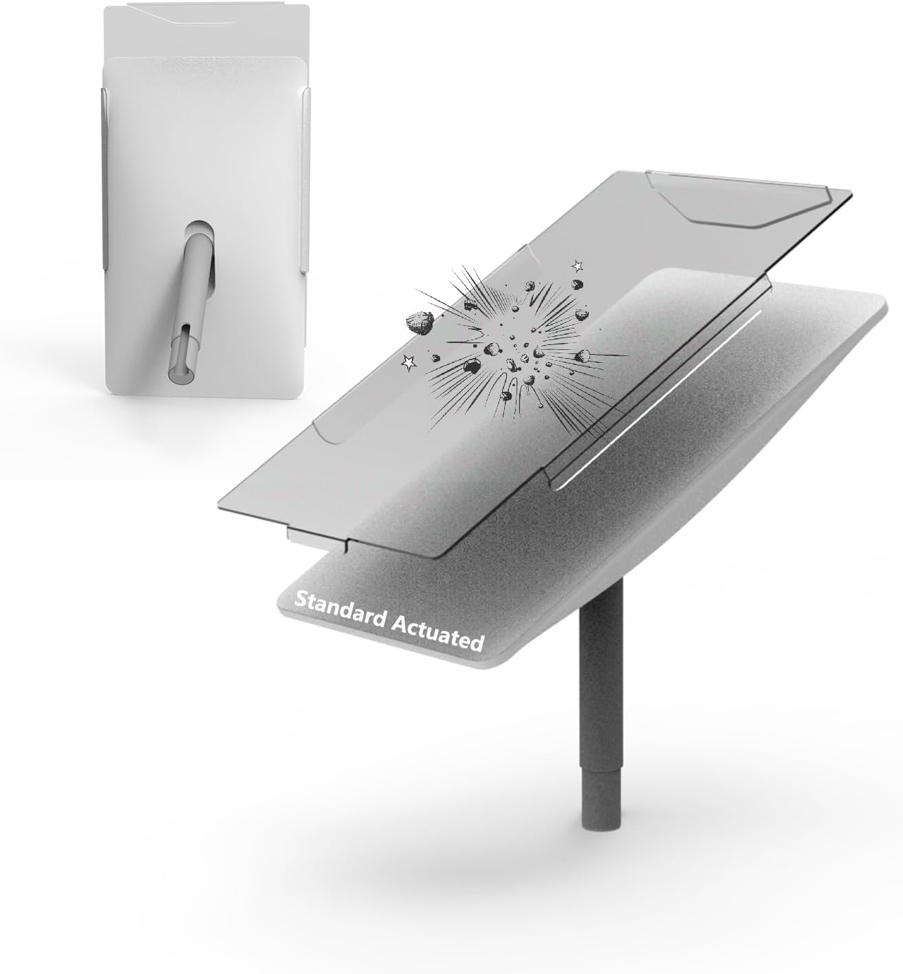 Starlink V2 Protector,Starlink GEN2 Dish Protective Shell,Starlink Cover Dish Protector for Starlink Gen2,Safe Dish from Hailstone Rocks,Standard ACTUATED ONLY