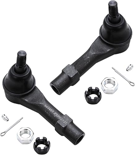 Miniatura 648 de Detroit Axle - Kit de extremo delantero de 14 piezas para Hyundai Tucson 2005-2009 Kia Sportage 2005-2010 2 brazos de control inferiores, 2 rótulas