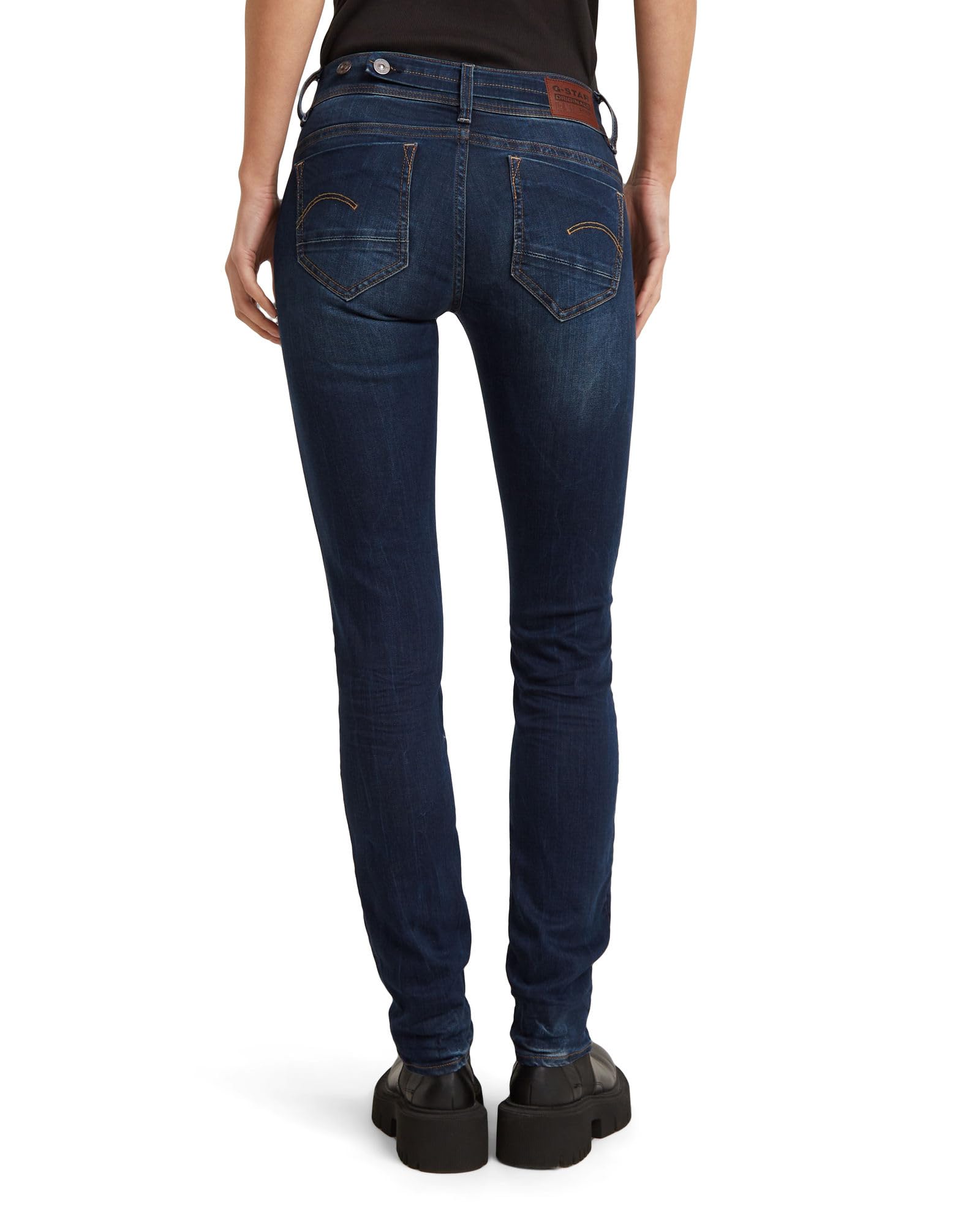G-STAR Femmes Midge Saddle Straight Jeans