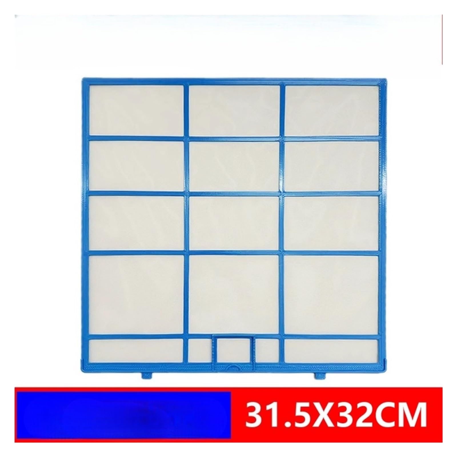 2 Pezzi Di Ricambio For Filtro Dell'aria Condizionata Elettrica 31,5 X 32 Cm, Compatibile Con Mitsubishi