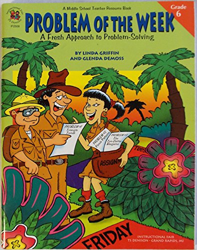 Problem of the Week, Grade 6: A Fresh Approach ... 1568226195 Book Cover