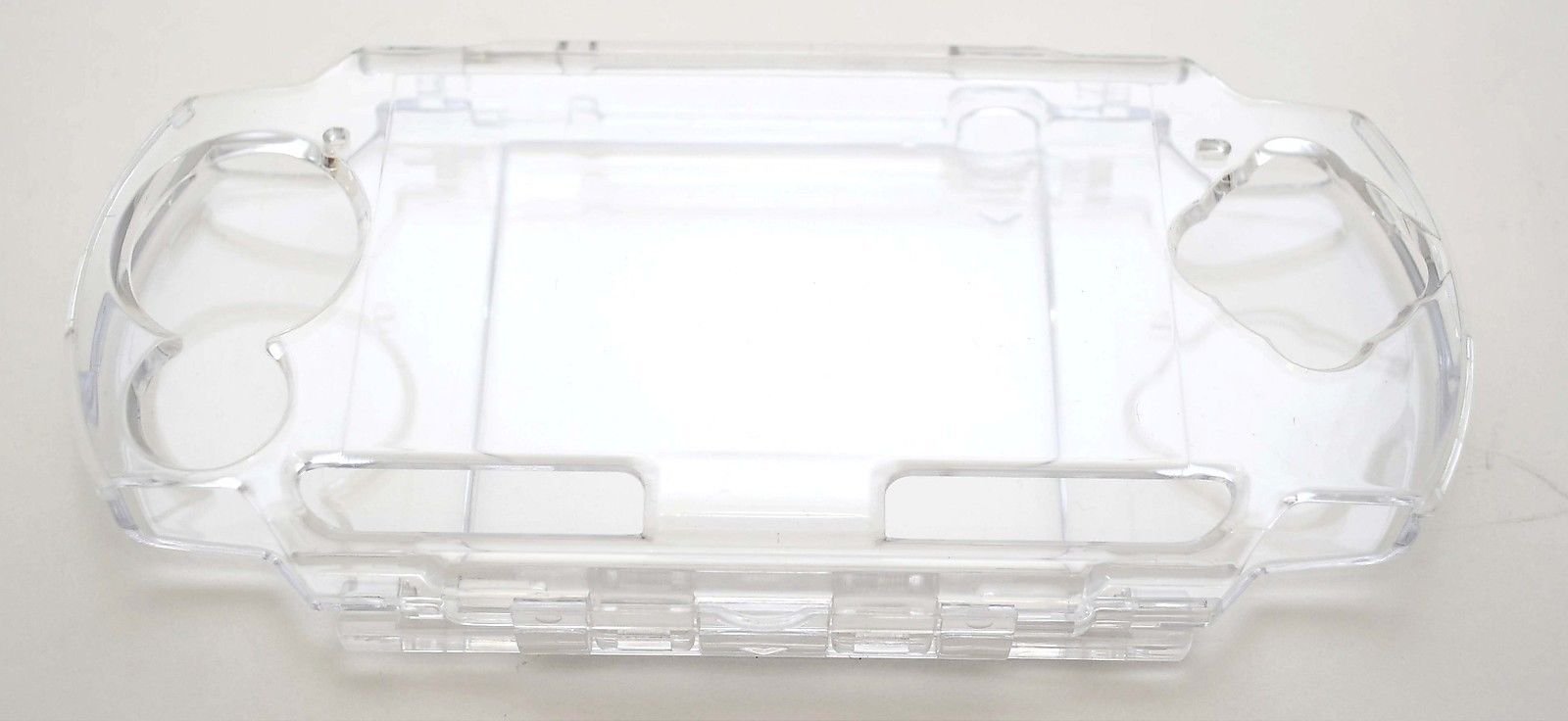 Carcasa rígida de cristal transparente para consola de juegos Sony PSP 2000 y 3000
