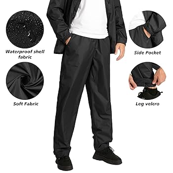 Rain Gear for Men Waterproof Golf Rain Suit Lightweight Rain