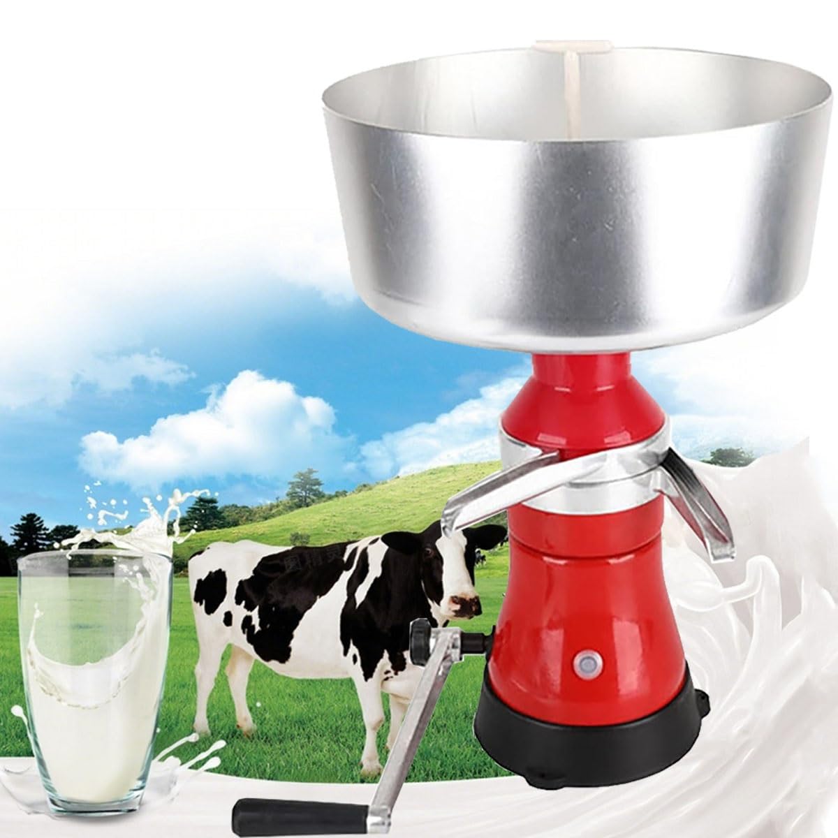 Separator Mleka Pełnego Do Śmietanki I Mleka Odtłuszczonego, Wirówka Do Śmietanki Ze Świeżego Mleka, Nierdzewna Maszyna Do Separacji Mleka Ze Stali Nierdzewnej 304
