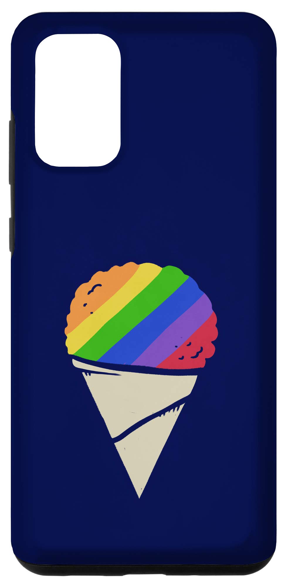Galaxy S20+ Rainbow Snow Cone Summertime rainbows Case